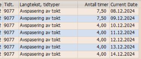 Et bilde som inneholder tekst, Font, skjermbilde, nummer
Automatisk generert beskrivelse Et bilde som inneholder tekst, Font, skjermbilde, nummer
Automatisk generert beskrivelse